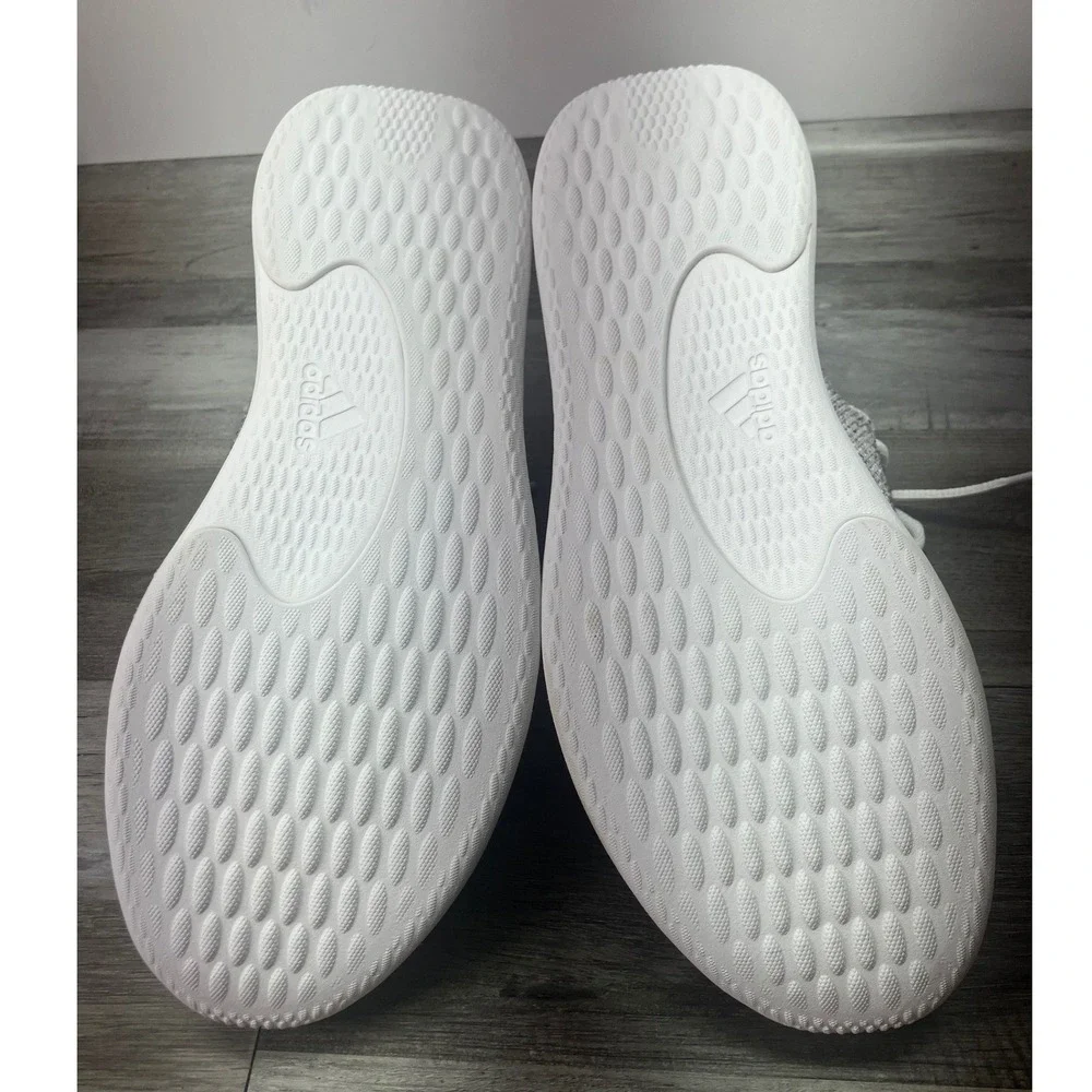 Adidas Cloudfoam Pure 2.0 Womens Size 11 Running Shoes Grey White IF3393 - Picture 6 of 7